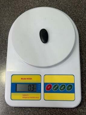 Cen-Tech Digital Electronic Kitchen and Postal Scale Model 95364